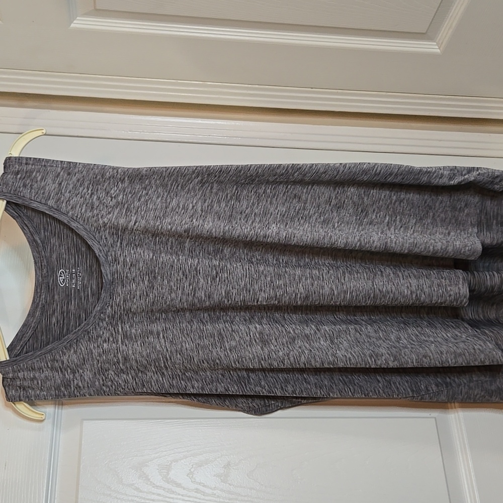 Athletic Works Heather Gray Sleeveless Tank Top
